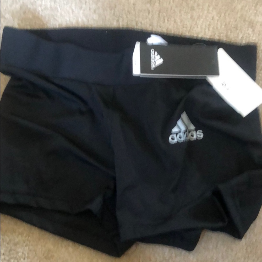 Adidas techfit spandex short shorts new with tags